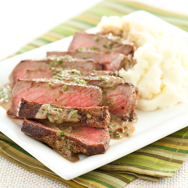 HOW TO MAKE THE BEST Pan Seared Steak (w/Balsamic Cream Sauce)