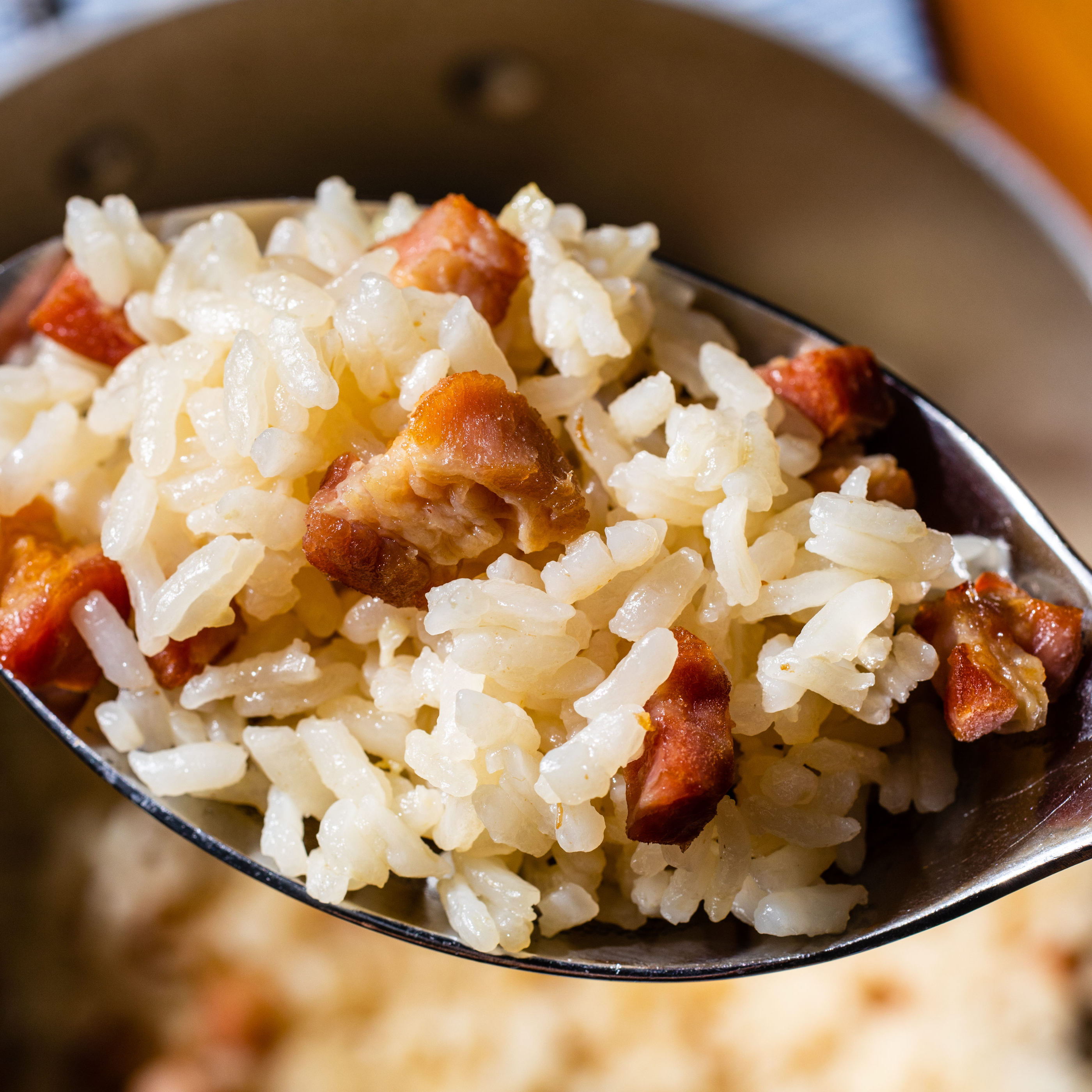 Puerto Rican Rice with Salt Pork Recipe