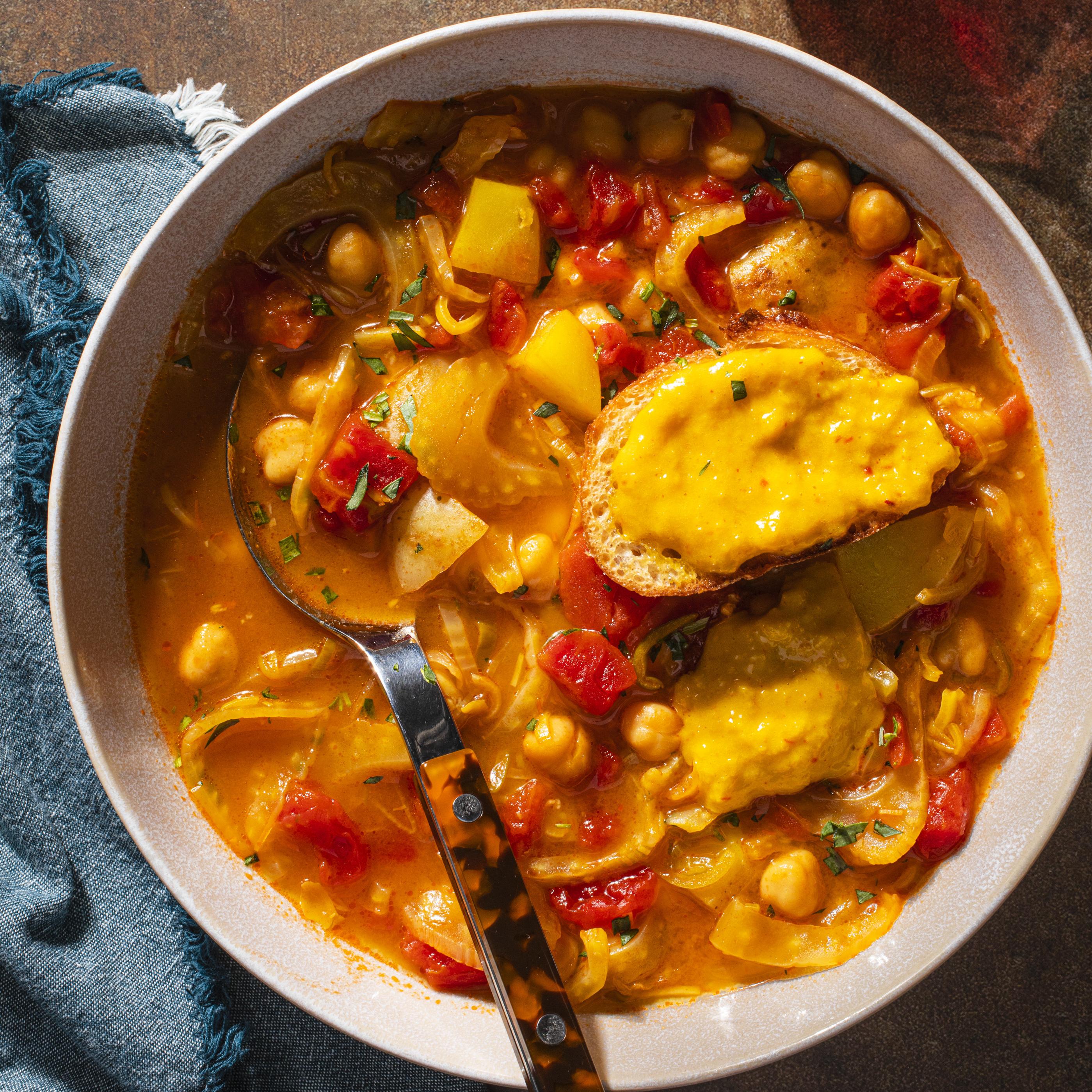 Chickpea Bouillabaisse  America's Test Kitchen Recipe