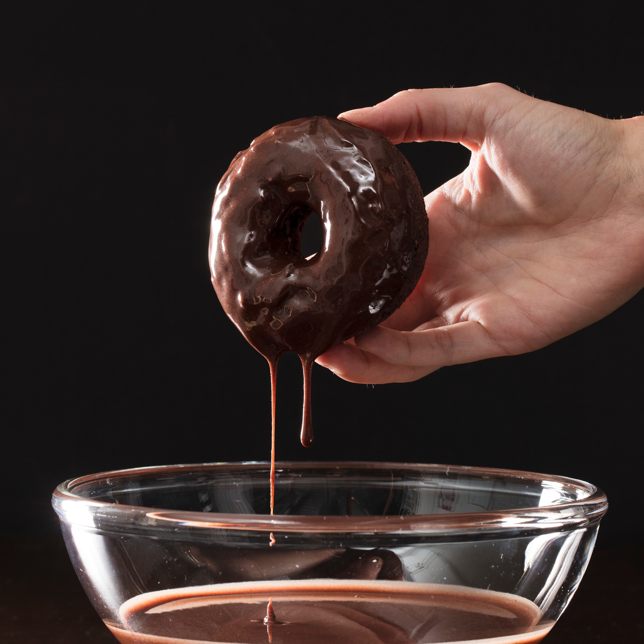 Chocolate-Glazed Baked Cake Doughnuts - Bake from Scratch