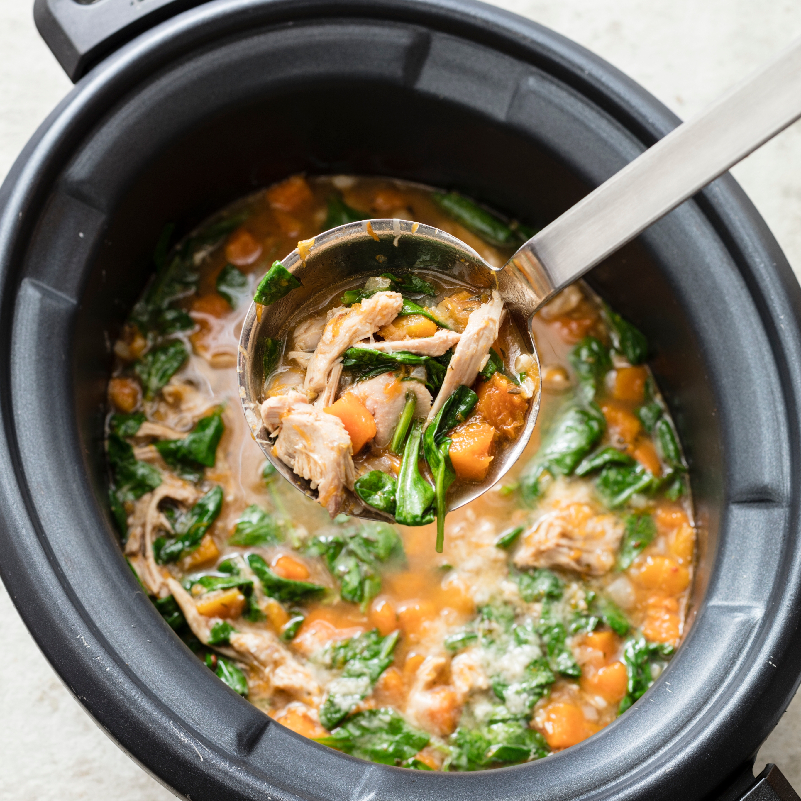 Slow Cooker Turkey Soup