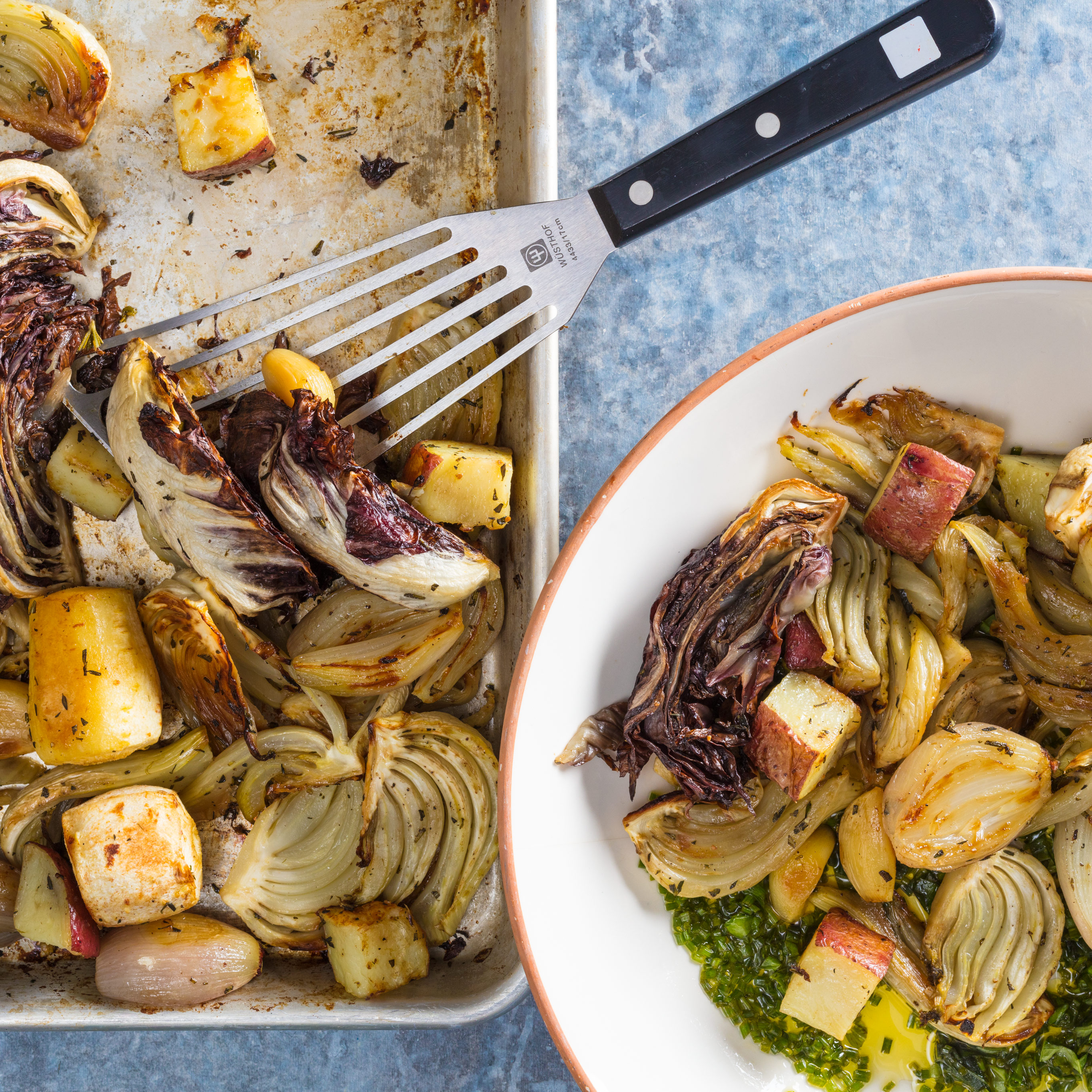 Lemony Roasted Radicchio, Fennel, and Root Vegetables | America's Test  Kitchen Recipe