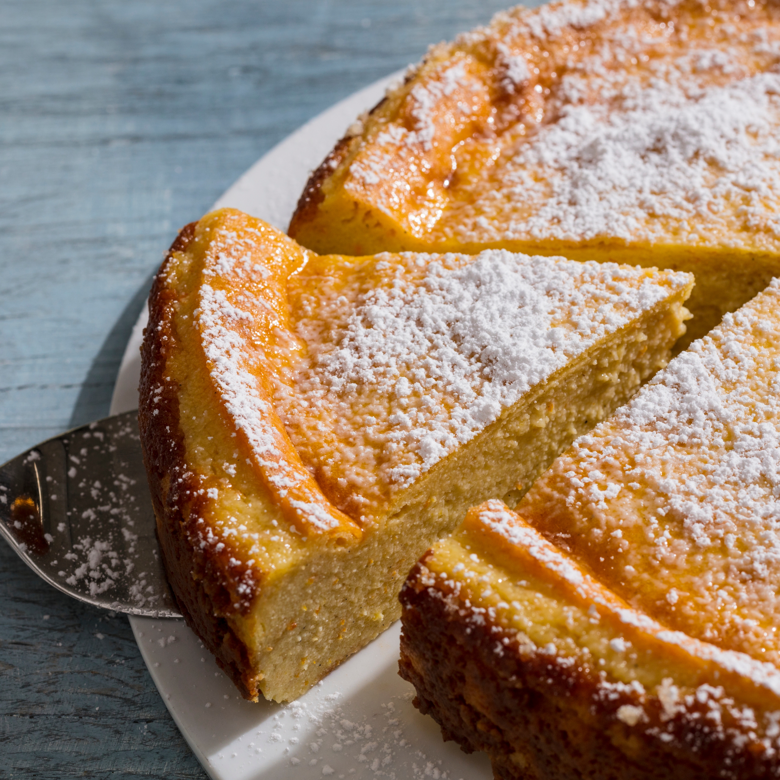 Sfoof (Lebanese Semolina Turmeric Cake) Recipe