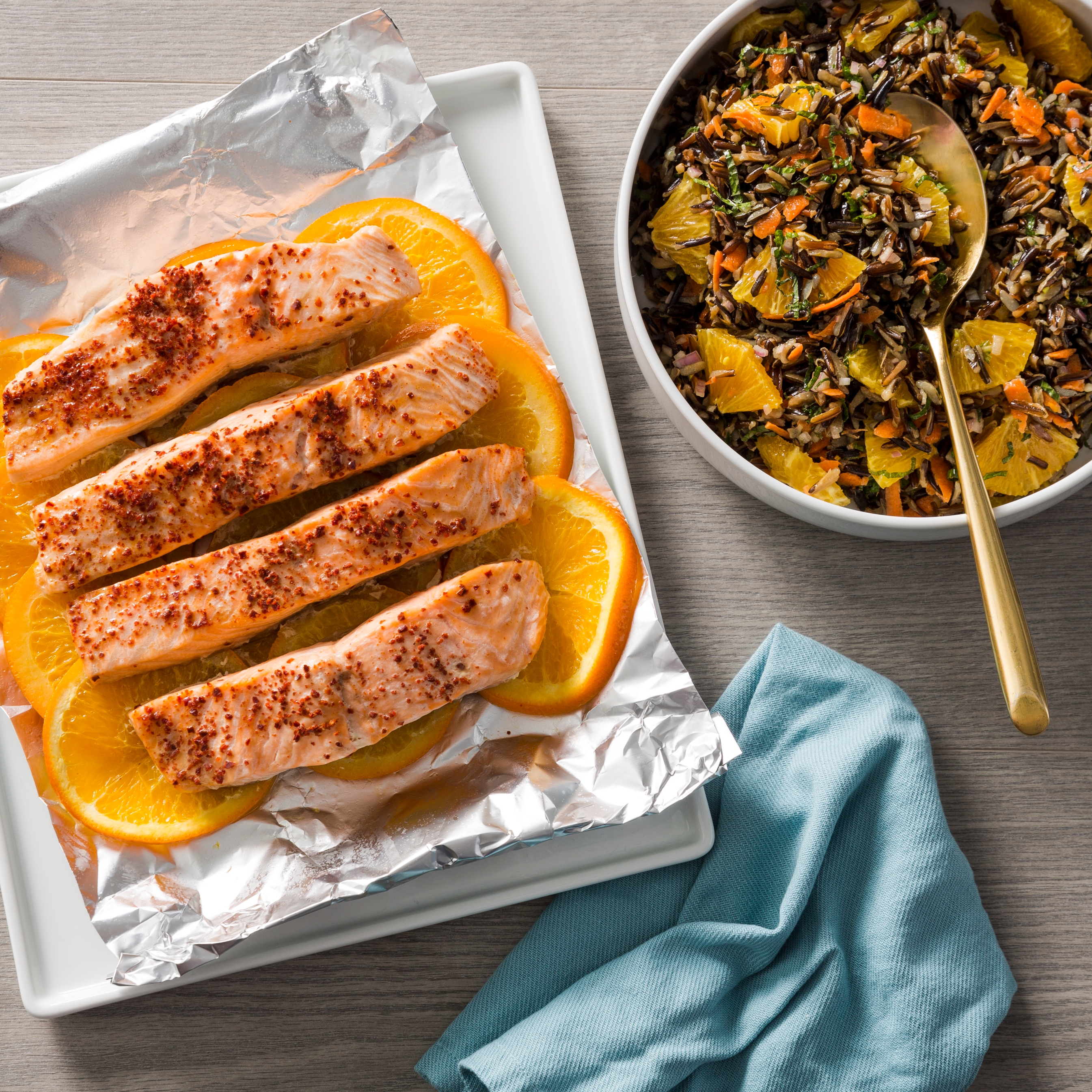 salmon and rice instant pot