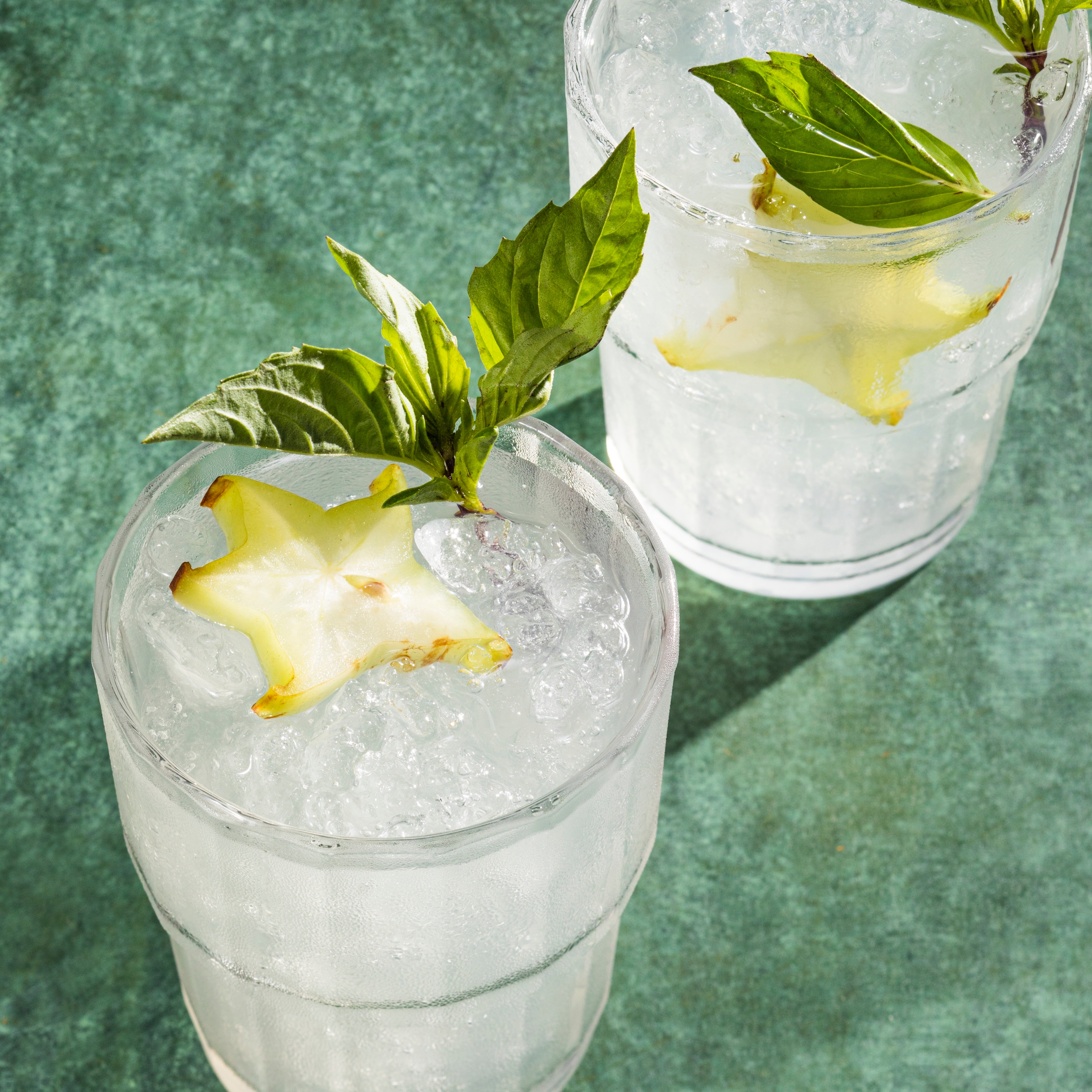 Star Fruit Lime and Basil Water