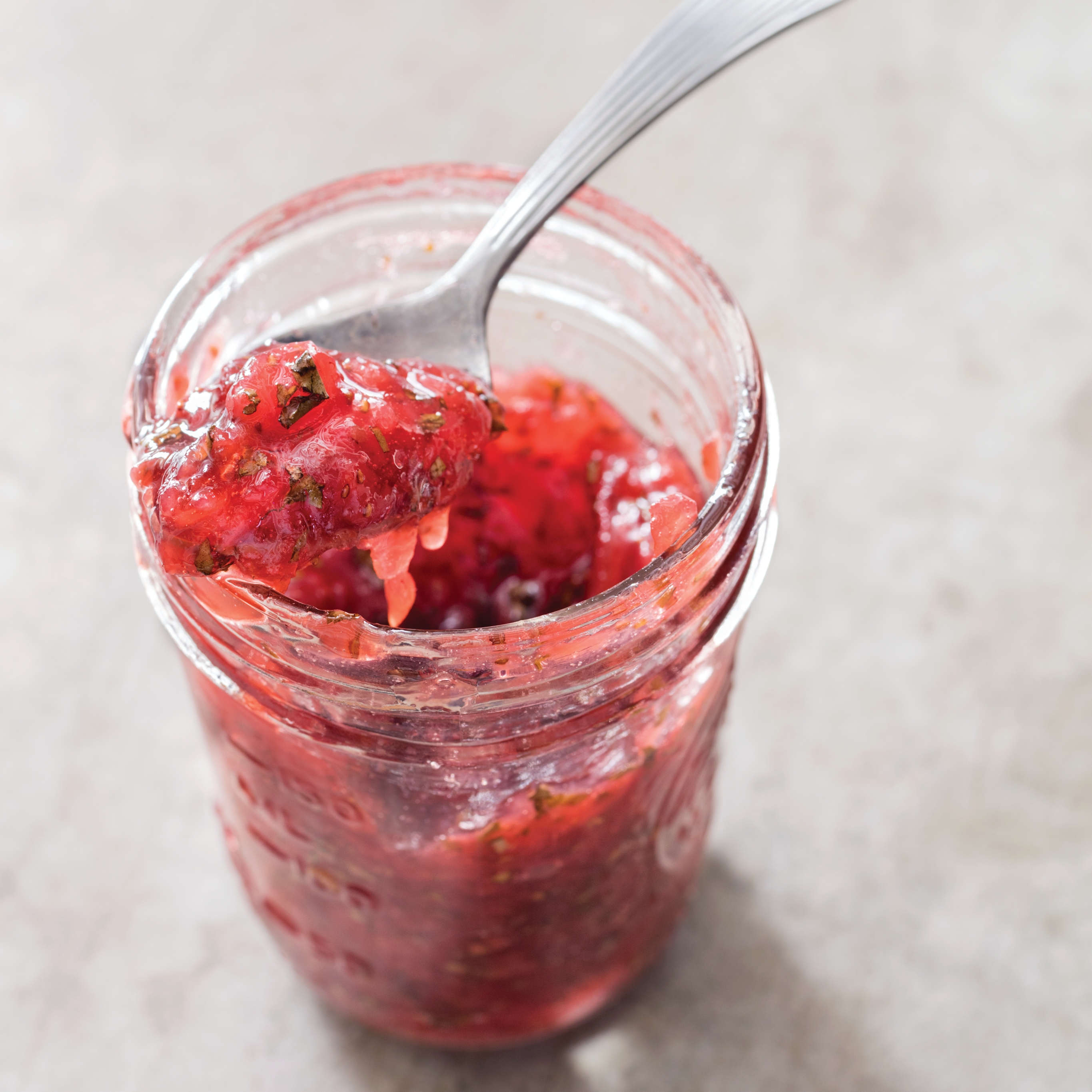 Strawberry Basil Jam