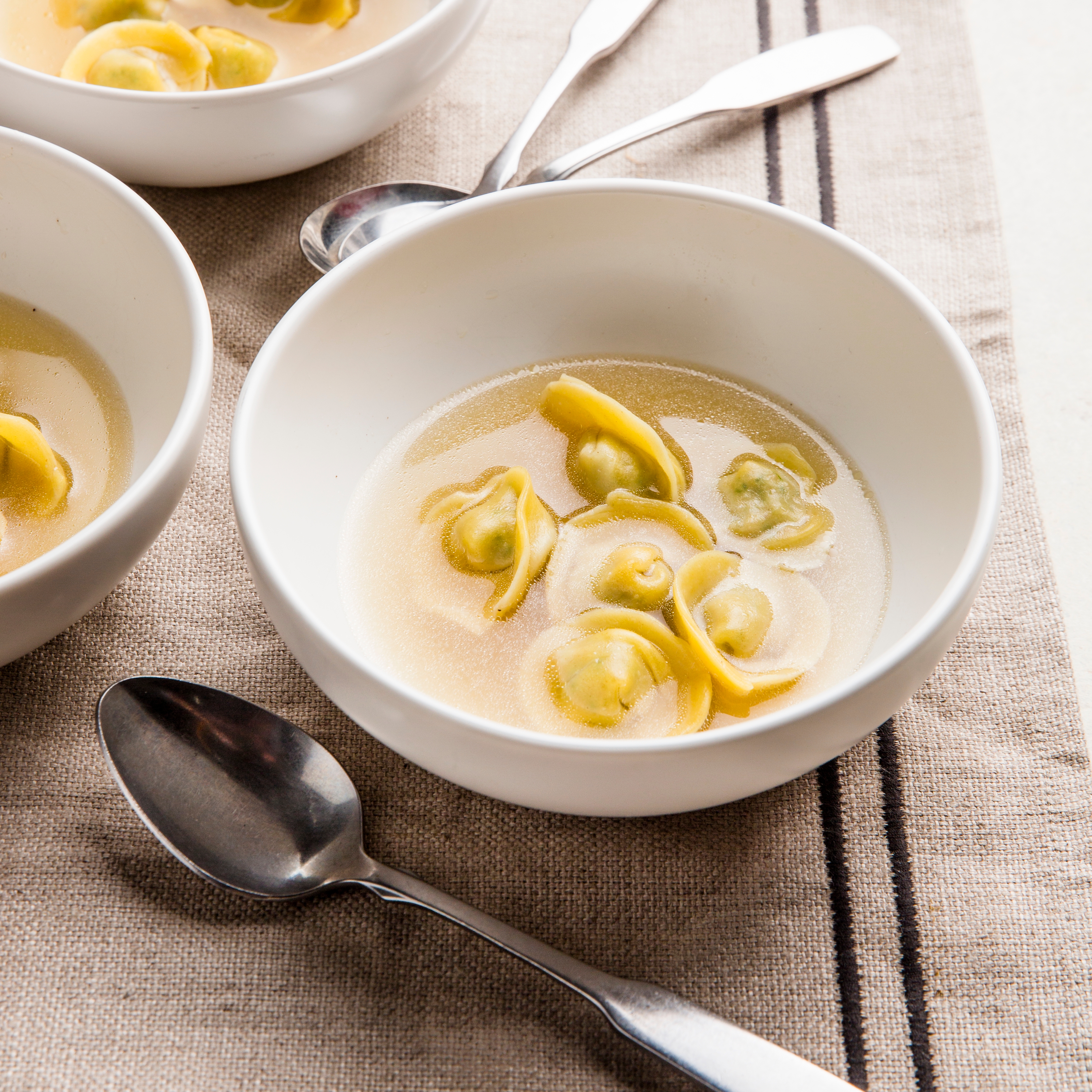 Easy Tortellini en Brodo (Tortellini in Broth)