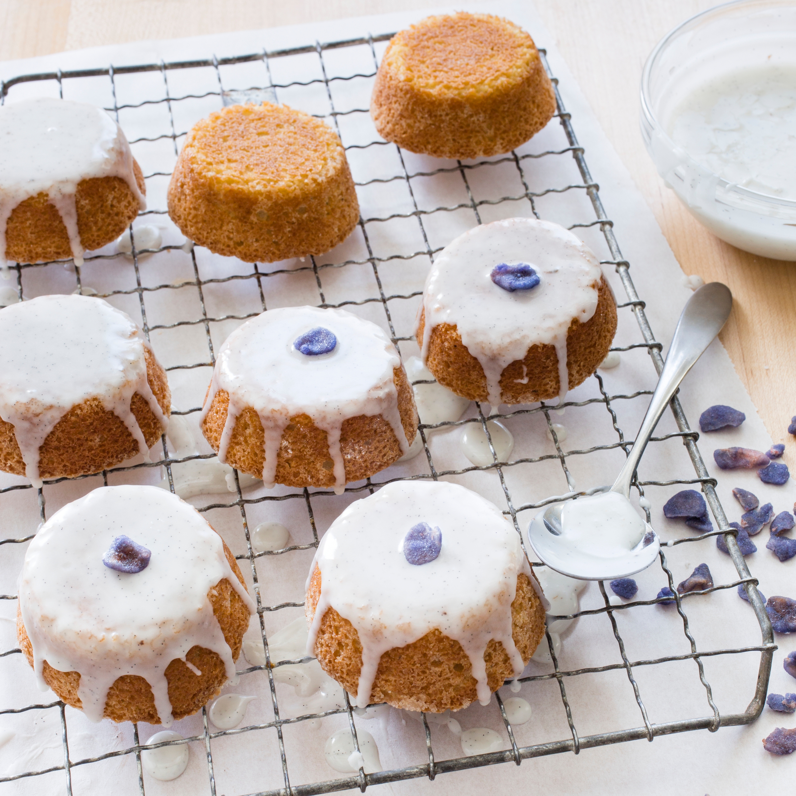 Lemon & Blueberry Breakfast Tea Loaf Cake