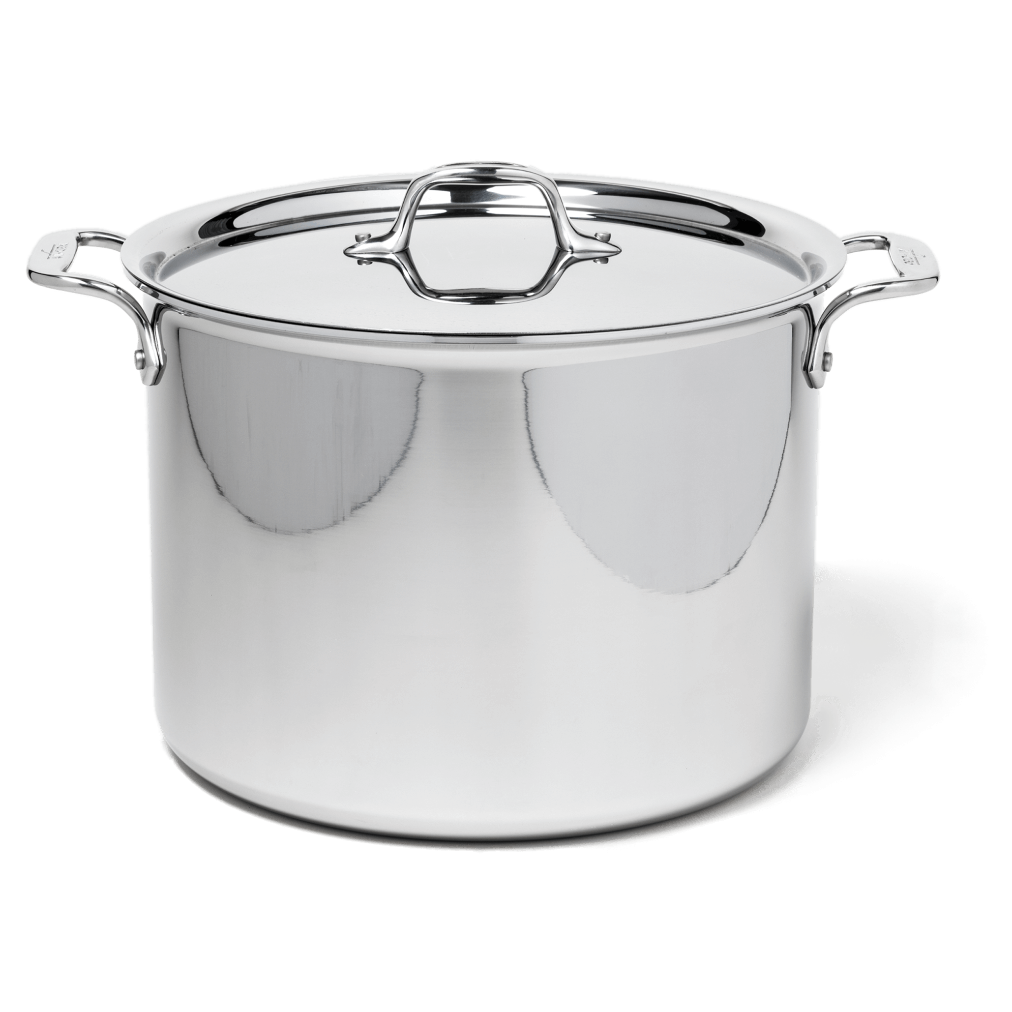 Tramontina Gourmet 12-Qt. Tri-Ply Covered Stock Pot Gray