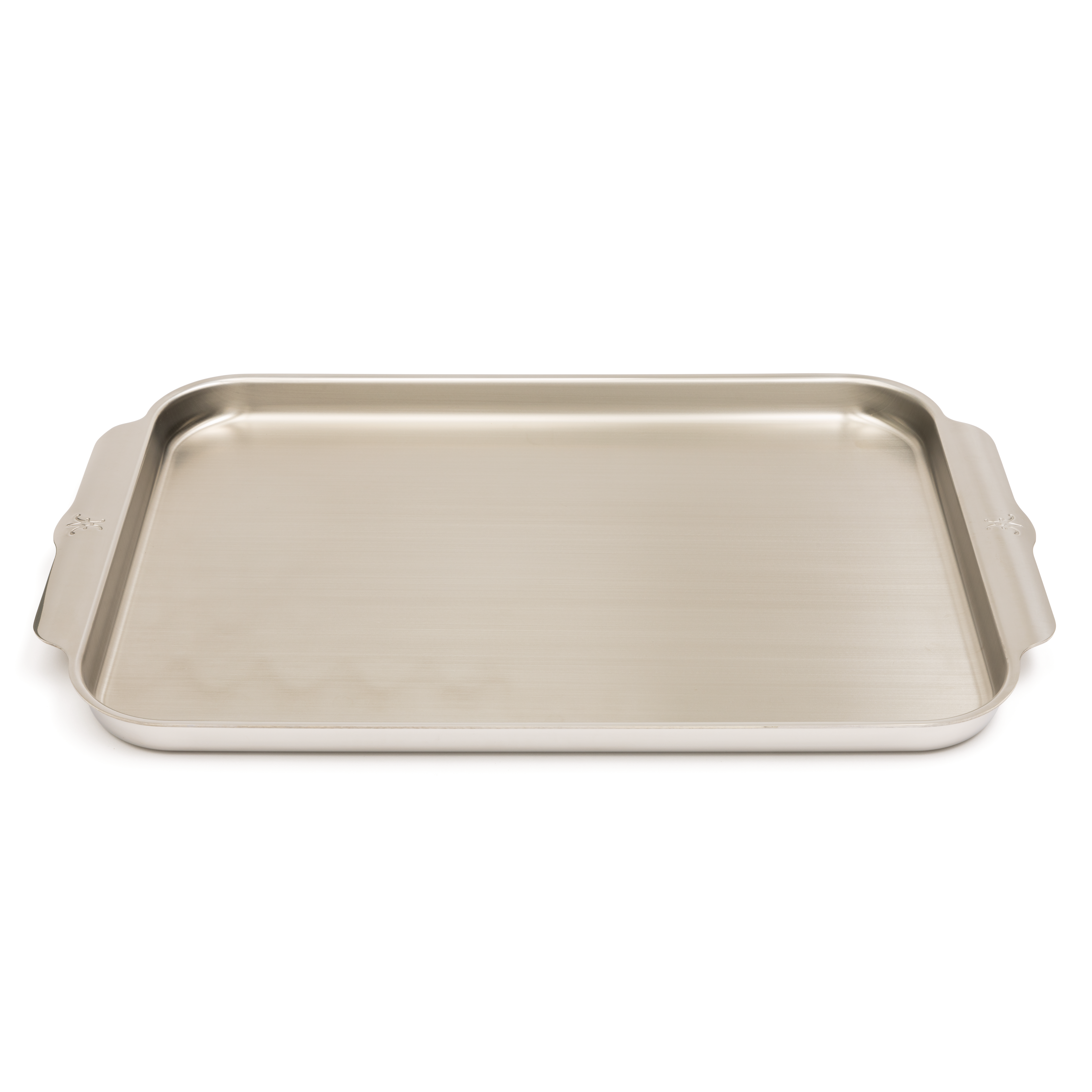 Vesteel Baking Pans Set of 3, Stainless Steel Rectangle Textured Sheet Cake  Pan Tray Set for Oven, Non-Toxic & Dishwasher Safe 