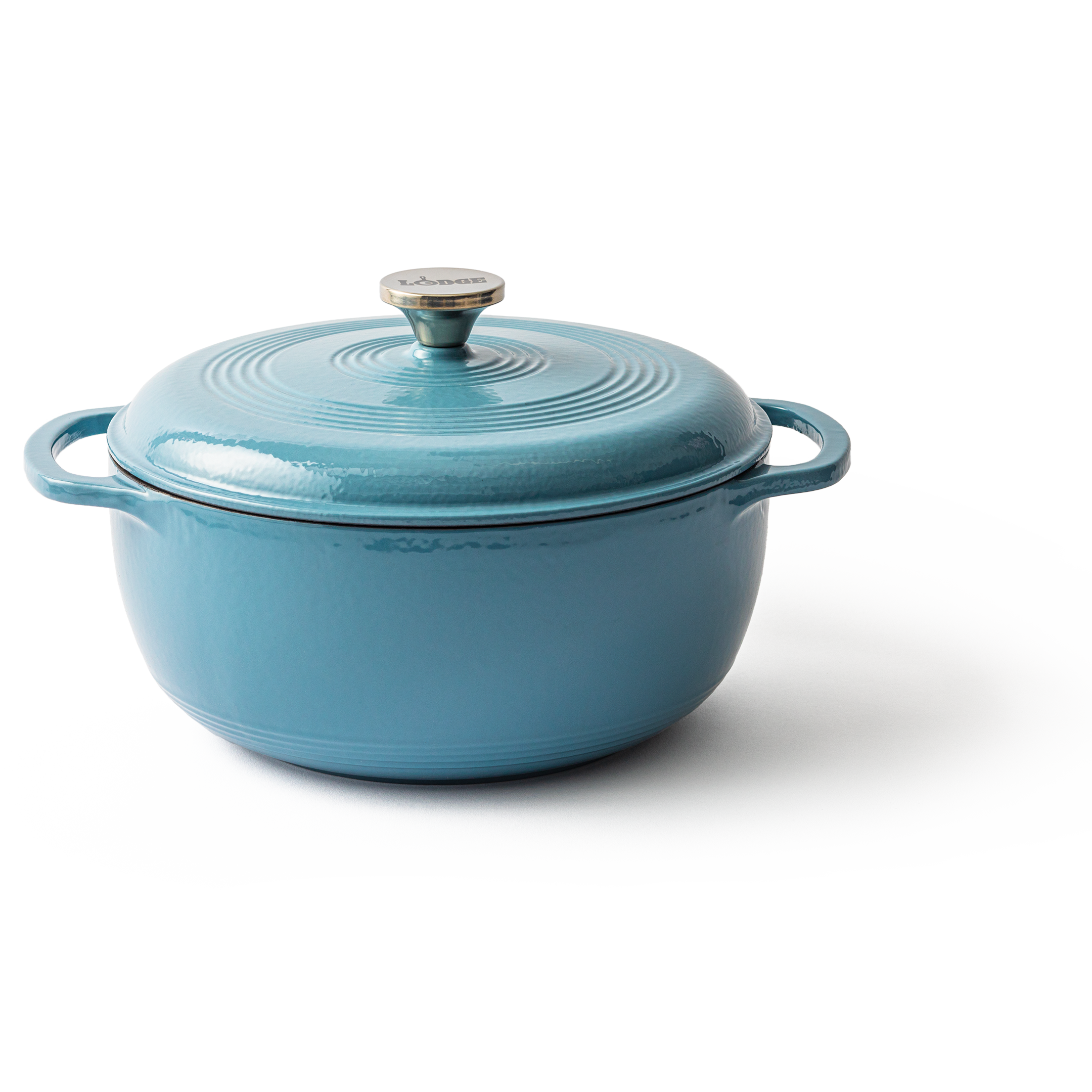 Lodge USA Enamel Dutch Oven Color: Smooth Sailing, Capacity: 7.50 qt U7ID300C