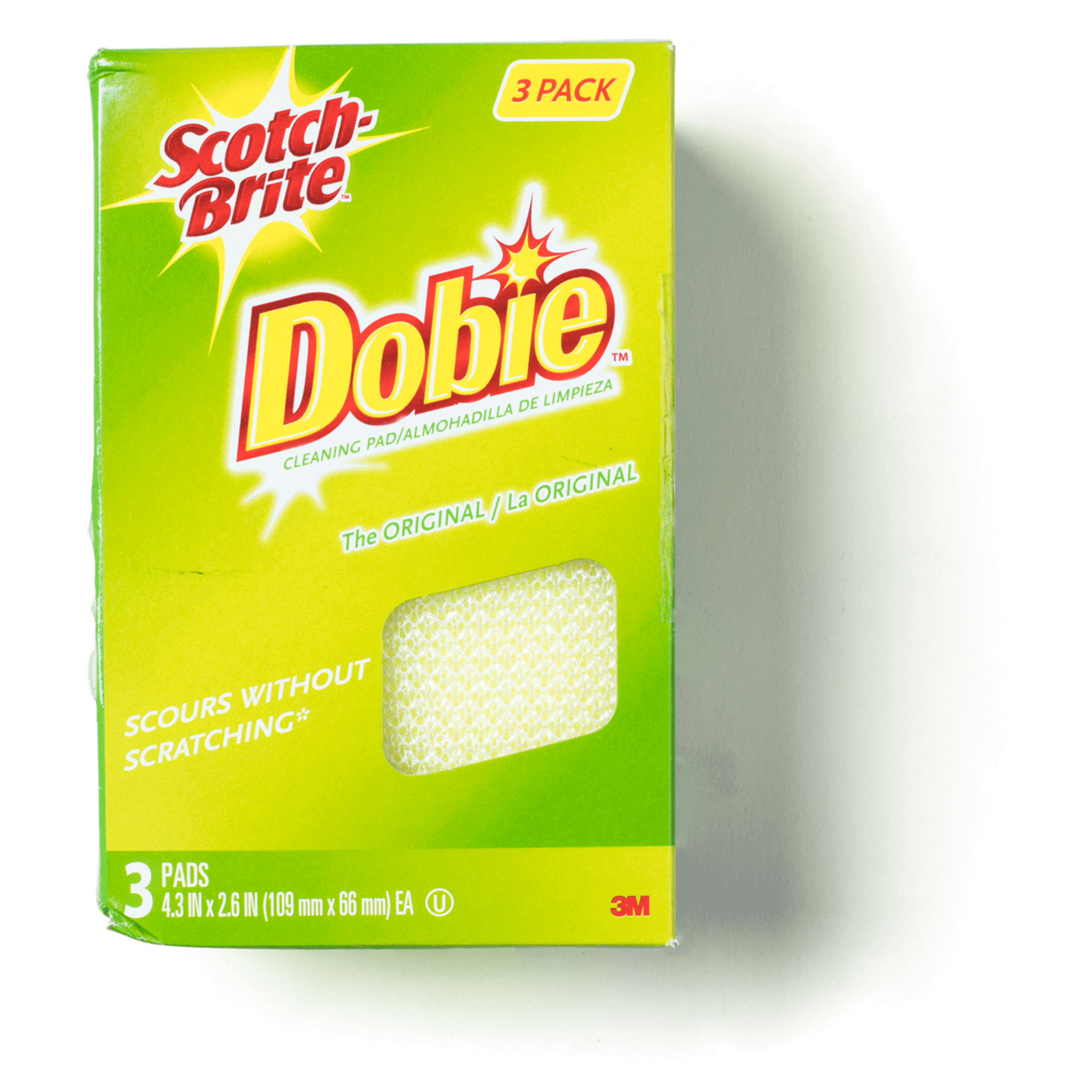 Scotch-Brite Dobie All Purpose Polyurethane Cleaning Pad (3-Pack