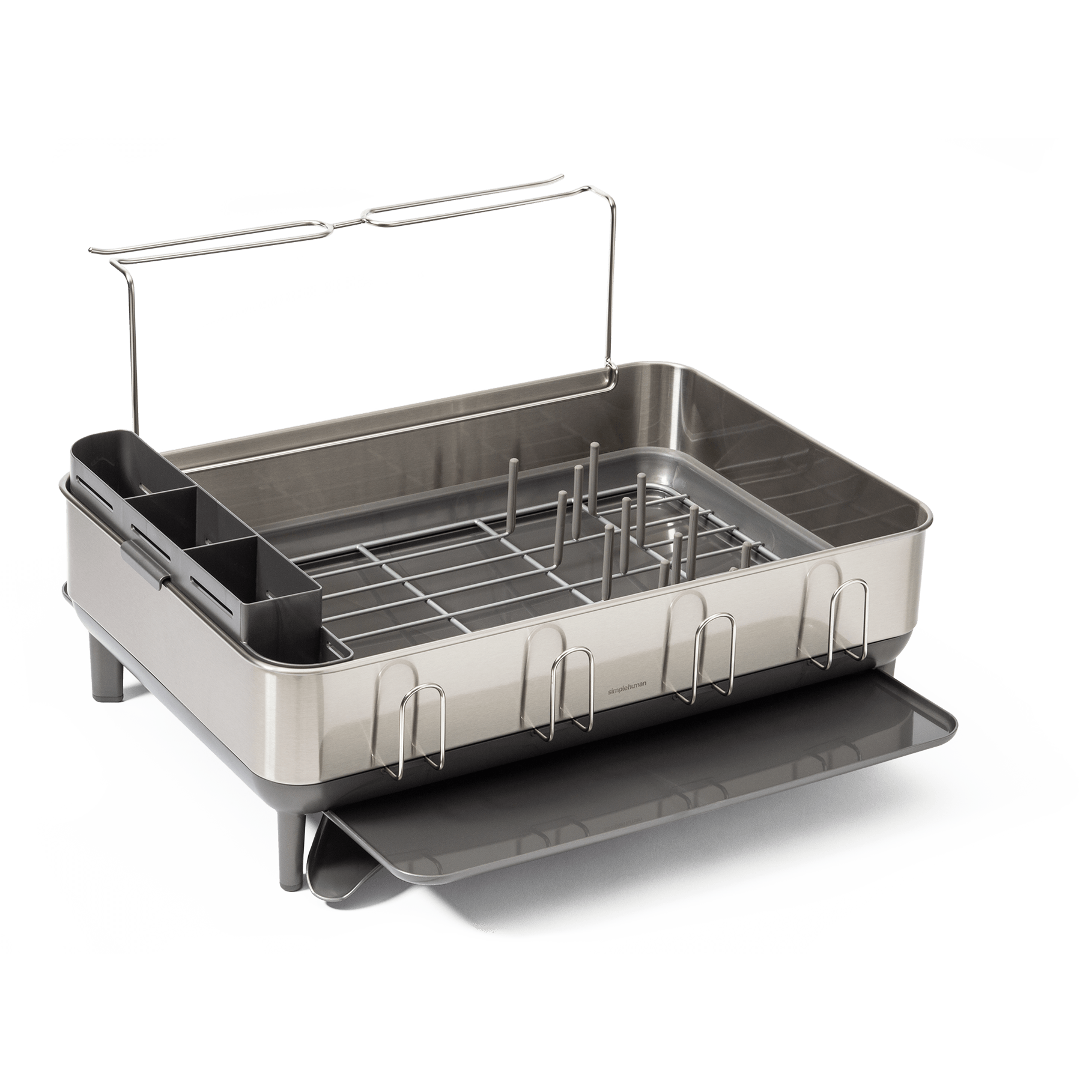 steel frame dishrack - simplehuman