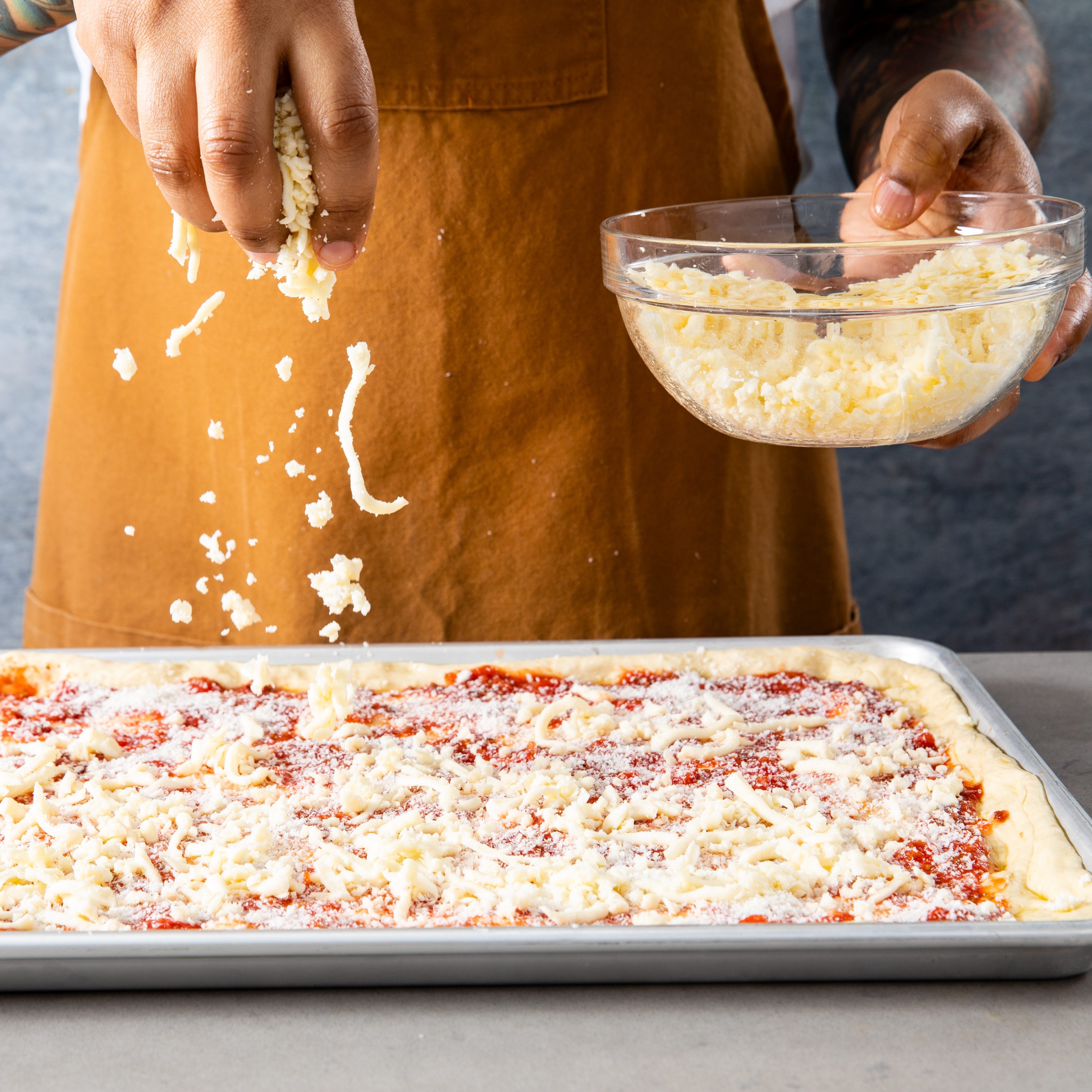 Pepperoni Sheet-Pan Pizza  America's Test Kitchen Recipe