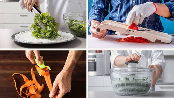 Salad Chopper Bowl Demo  Our Culinary Team Tests Kitchen Gadgets