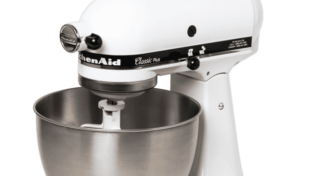 KitchenAid Classic Plus KSM75WH 4.5qt Tilt-Head Stand Mixer