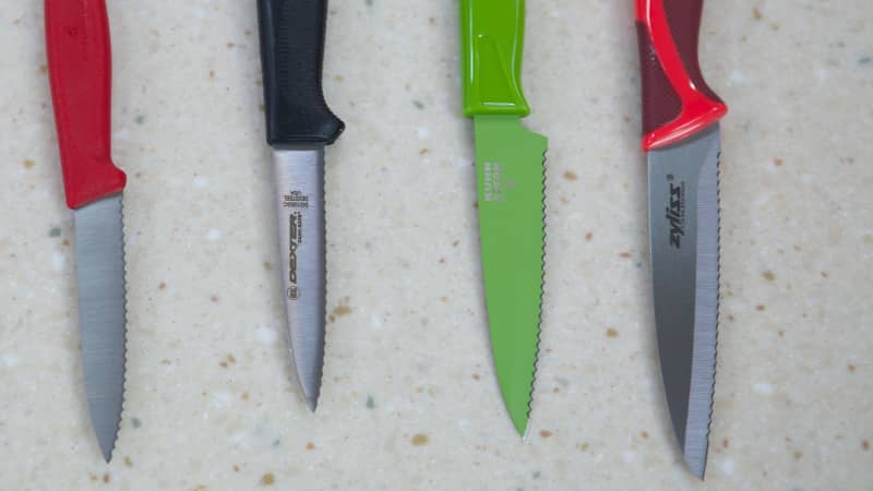 Serrated Paring Knives