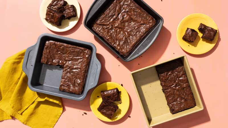 Square Cake Brownie Pan 9x9