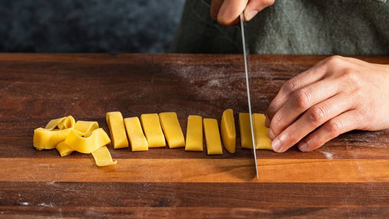 Image showcasing Homemade Pasta Without a Machine - Easy Guide