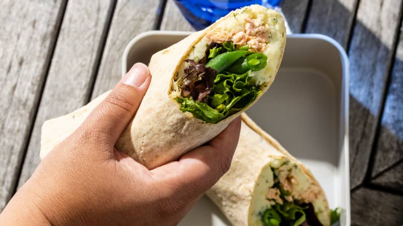 Why We Put Mashed Potatoes on This Wrap