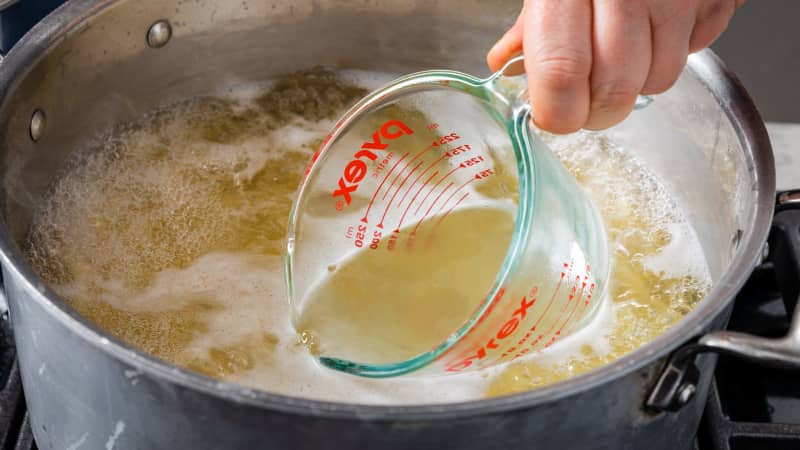 Should you add salt before or after water comes to a boil?