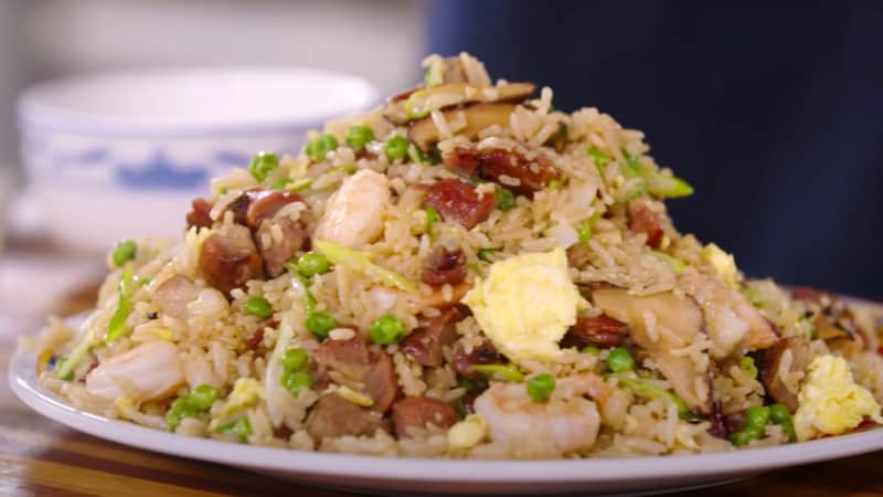 How to Make Chinese Fried Rice 炒飯