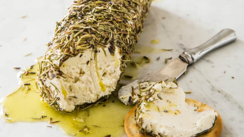 My Favorite Appetizer Is a Goat Cheese Log