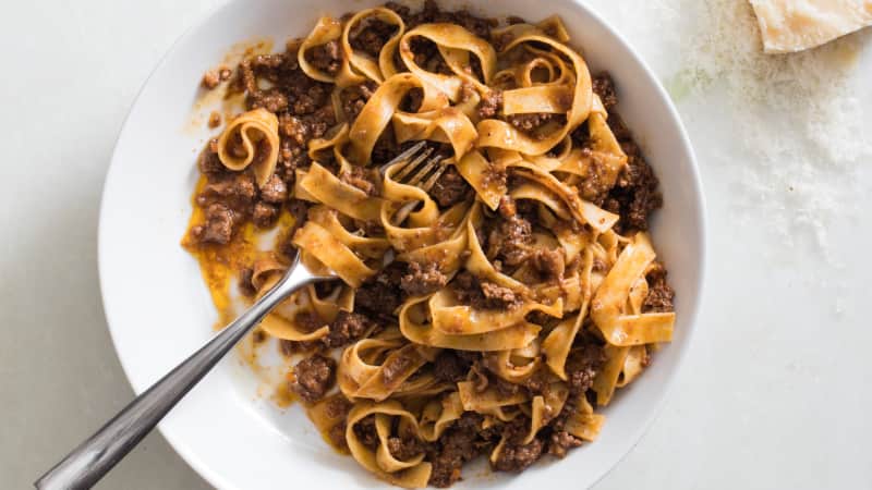 Chorizo Bolognese Is Perfect For Your Next Pasta Night | America's Test  Kitchen