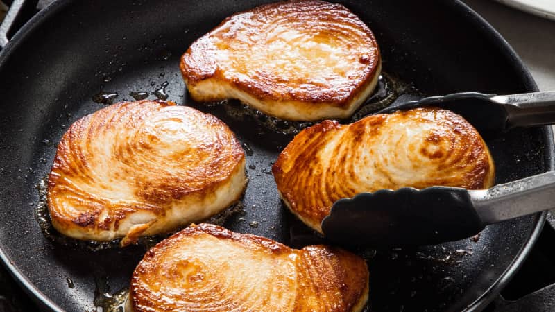 Cast Iron Fish Grill Pan - Sear or Char an Entire Fish