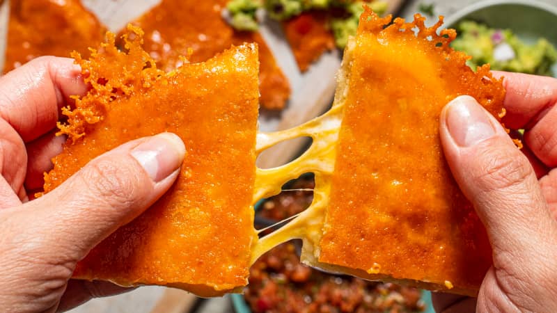 Cheesy Quesadillas Recipe (Crispy and Gooey)