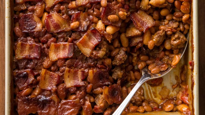 Let's Be Frank: Bratwurst and Bacon Make the Best Baked Beans