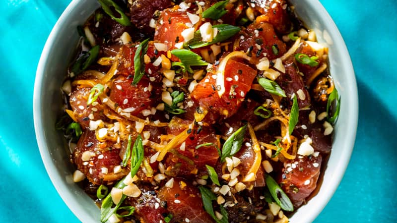 A Tuna Poke Recipe That Goes Back to Its Roots