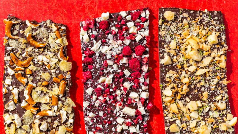 Make Our Easy Chocolate Bark As a Show of Love