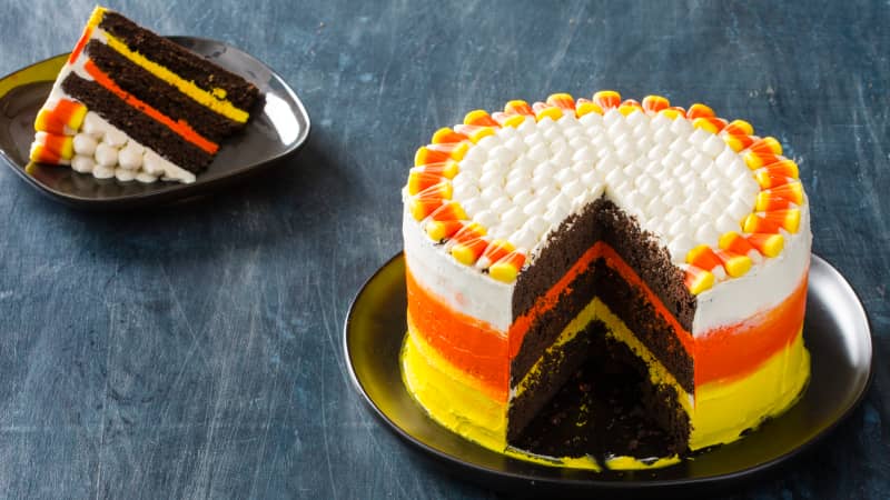 Candy Corn Cake: A Frighteningly Delicious Treat with No Trick