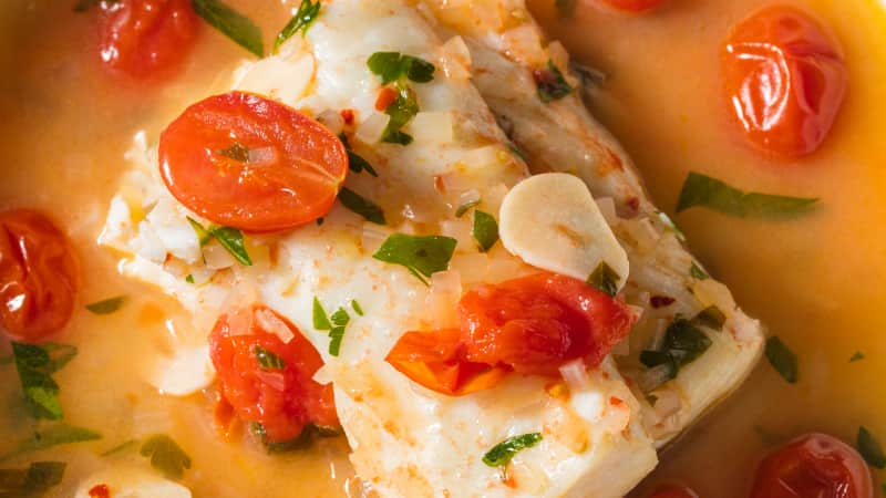 Southern Italian Poached Fish