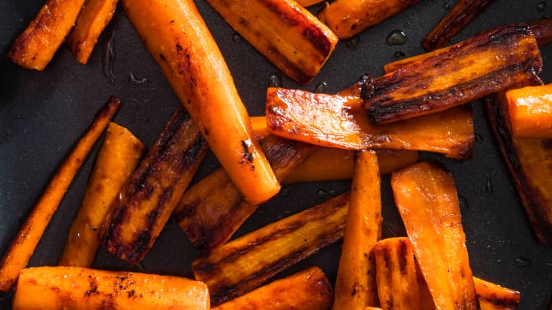 Roasted Carrots, No Oven Required