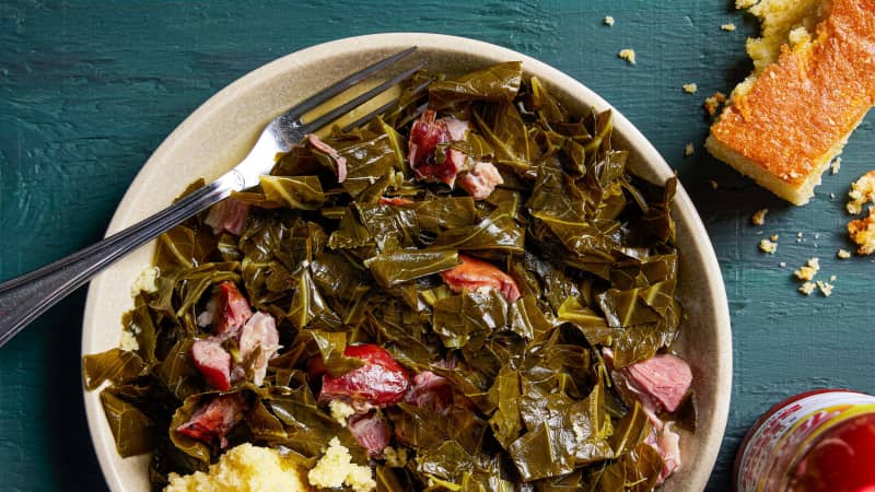 Silky, Soulful Collard Greens