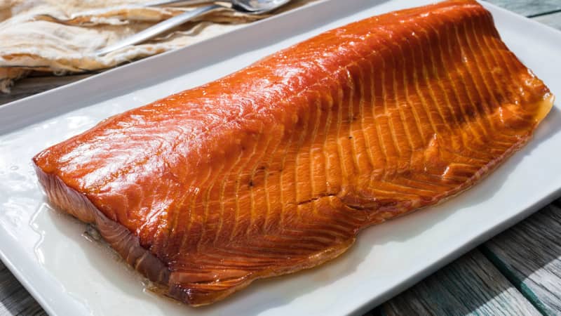 Real-Deal Hot-Smoked Salmon