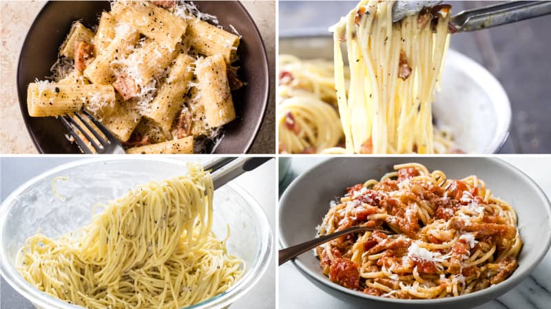 Rome's 4 Classic Pastas