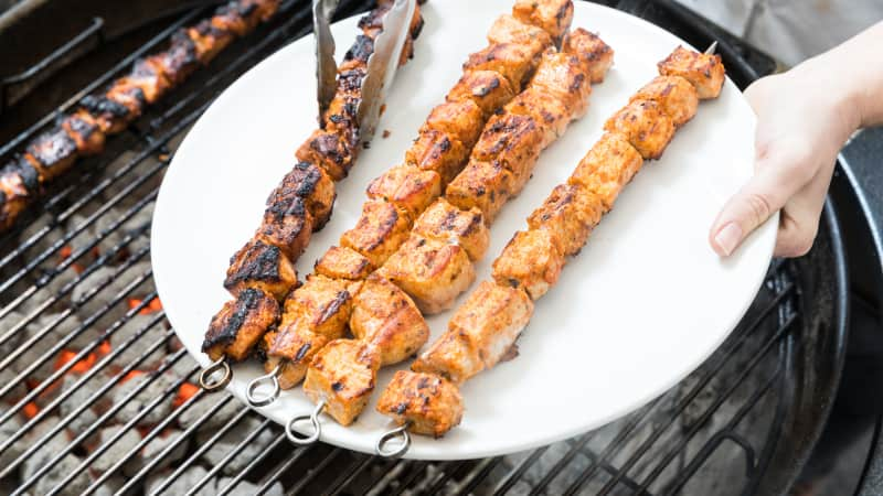 Spanish Pork Kebabs