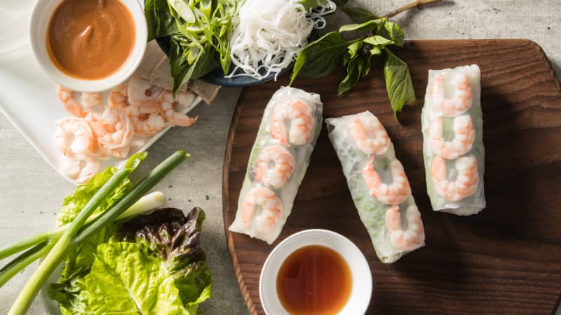 Gỏi Cuốn (Vietnamese Summer Rolls)