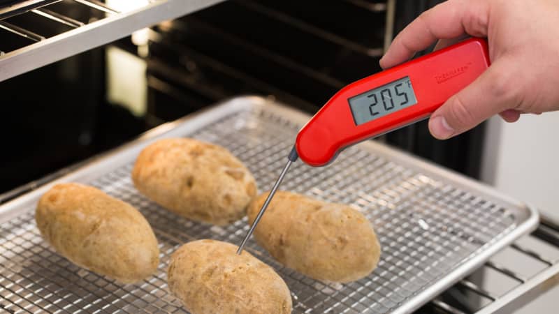 For the Perfect Baked Potato, Grab a Thermometer