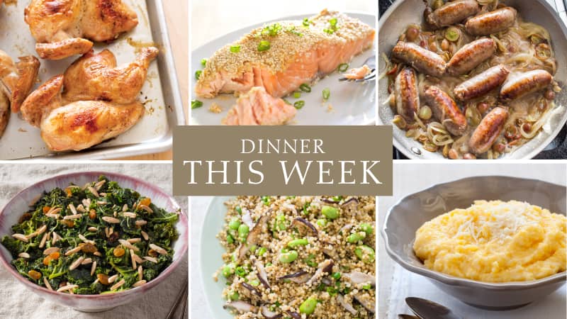 Dinner This Week: Sesame-Crusted Salmon 