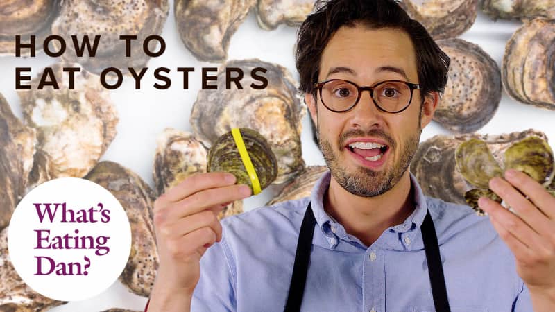 How to Eat Oysters | What's Eating Dan? [VIDEO]