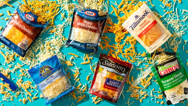 Sharp Cheddar Shredded Cheese - Tillamook