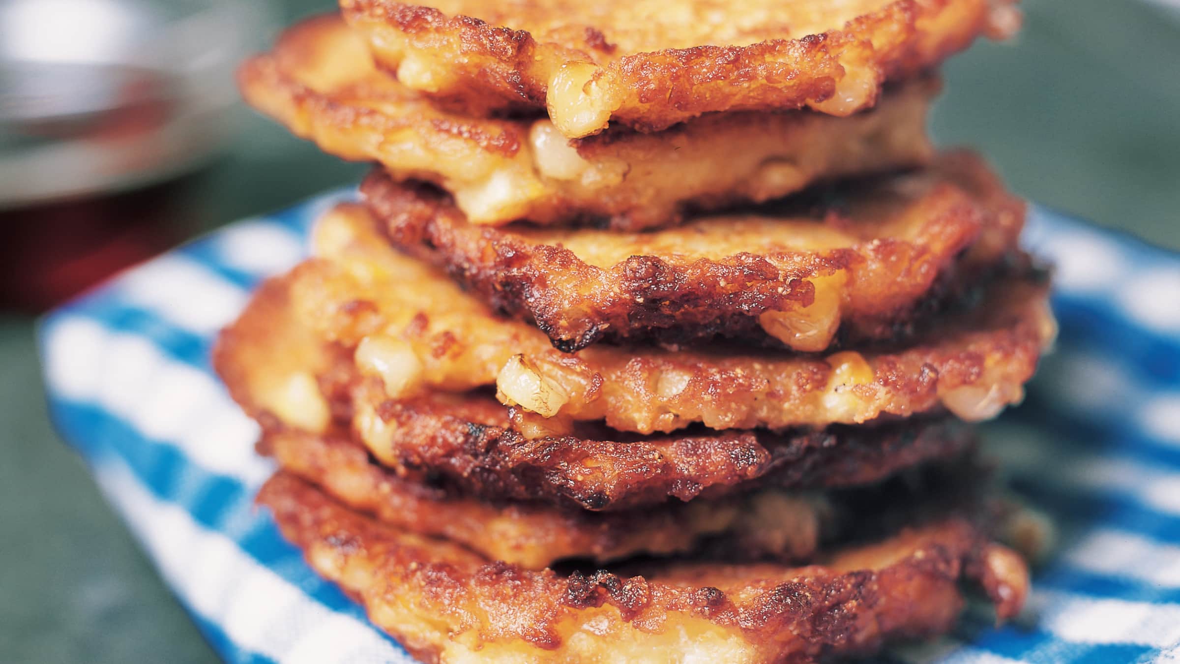 Corn Fritters with Cheddar and Chives America's Test Kitchen