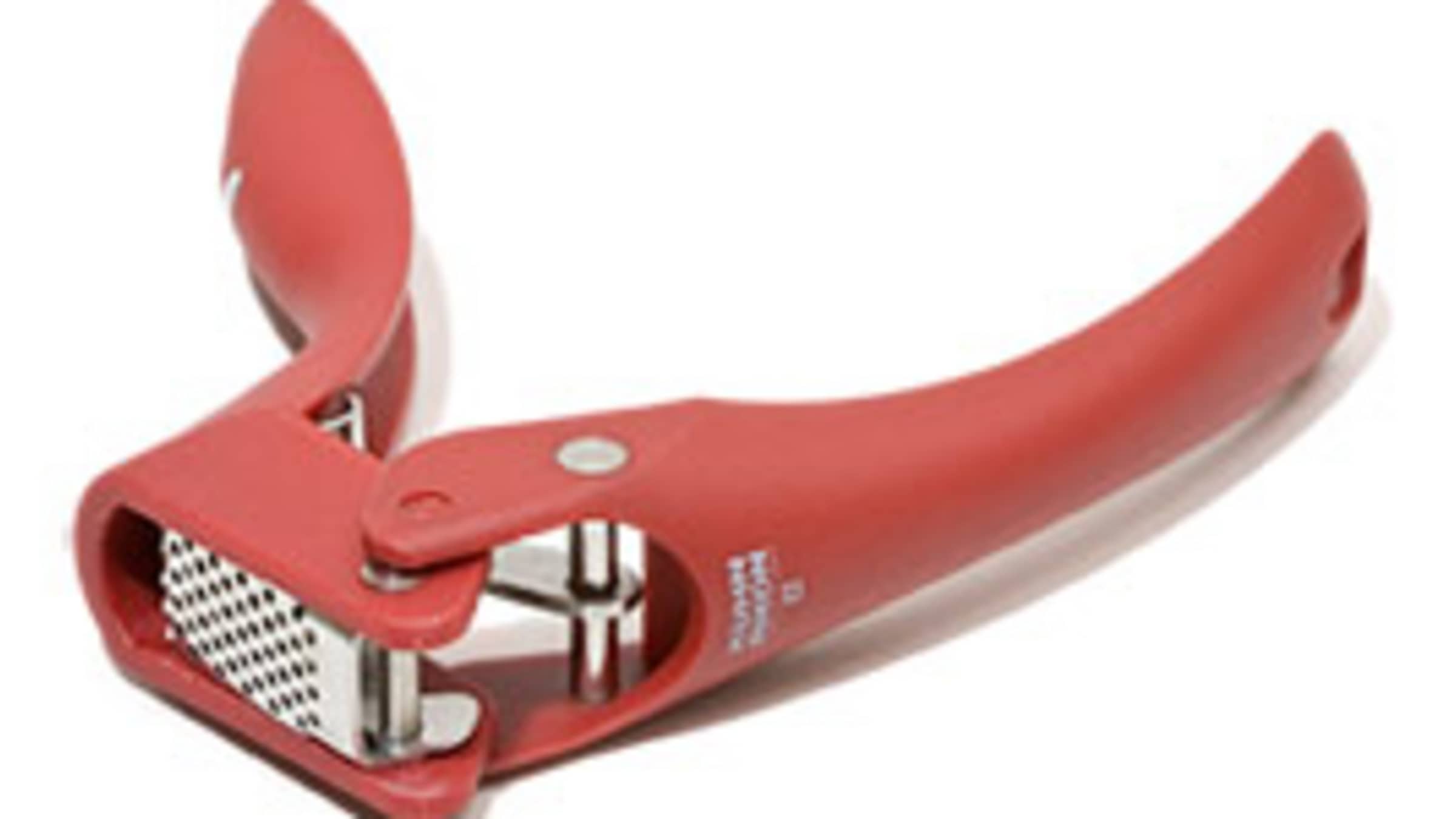 Easy Clean Garlic Press – Red, Kuhn Rikon