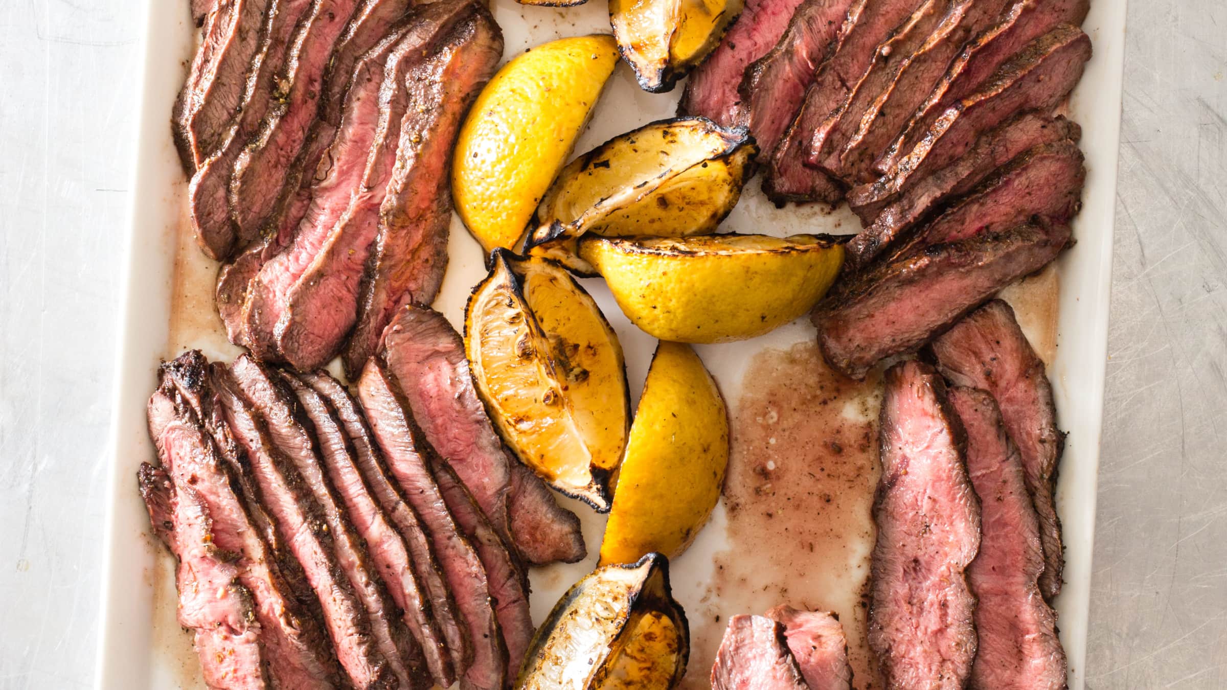 GrillSmoked HerbRubbed FlatIron Steaks Cook's Illustrated