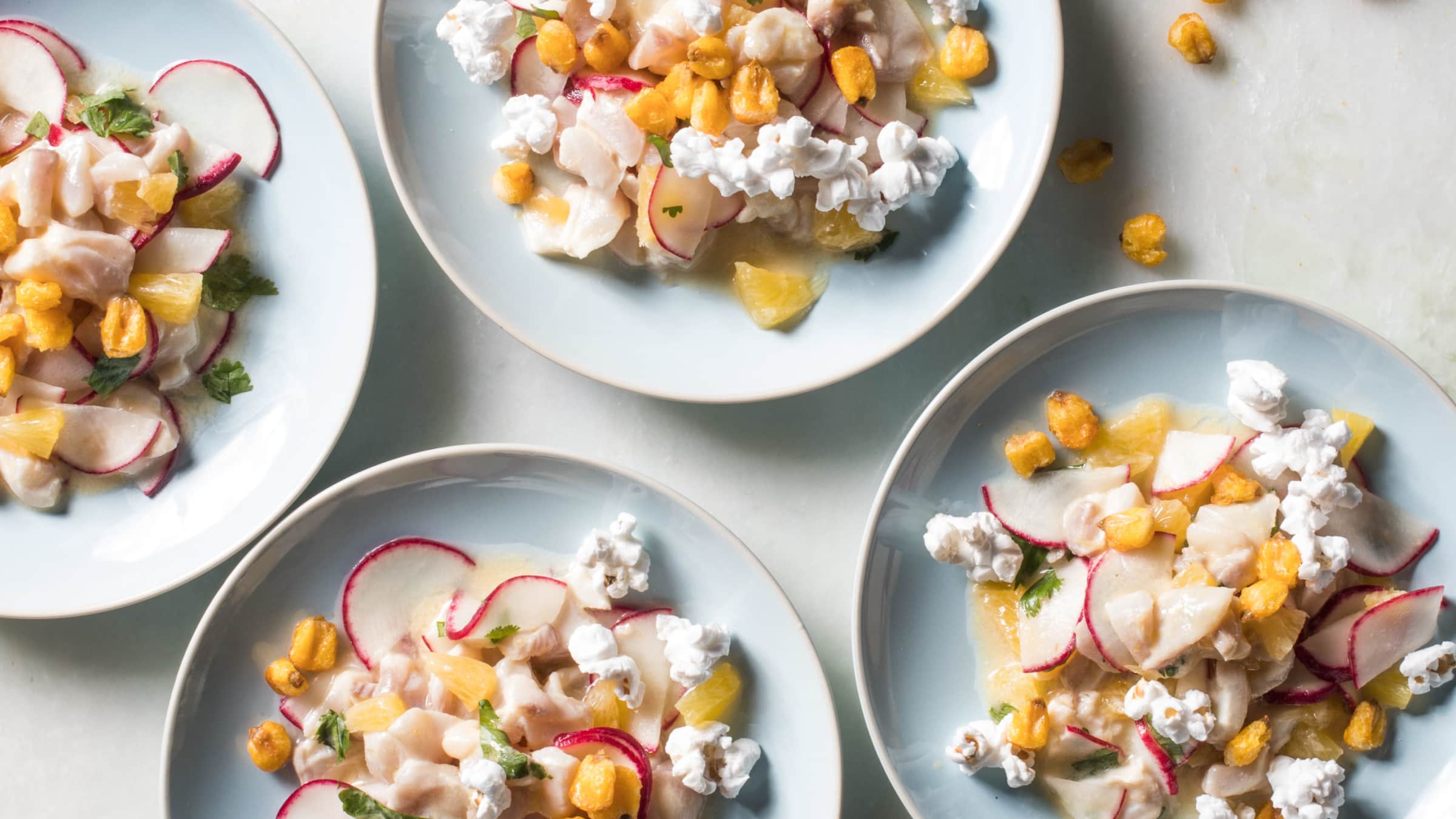Red Snapper Ceviche with Radishes and Orange Cook's Illustrated