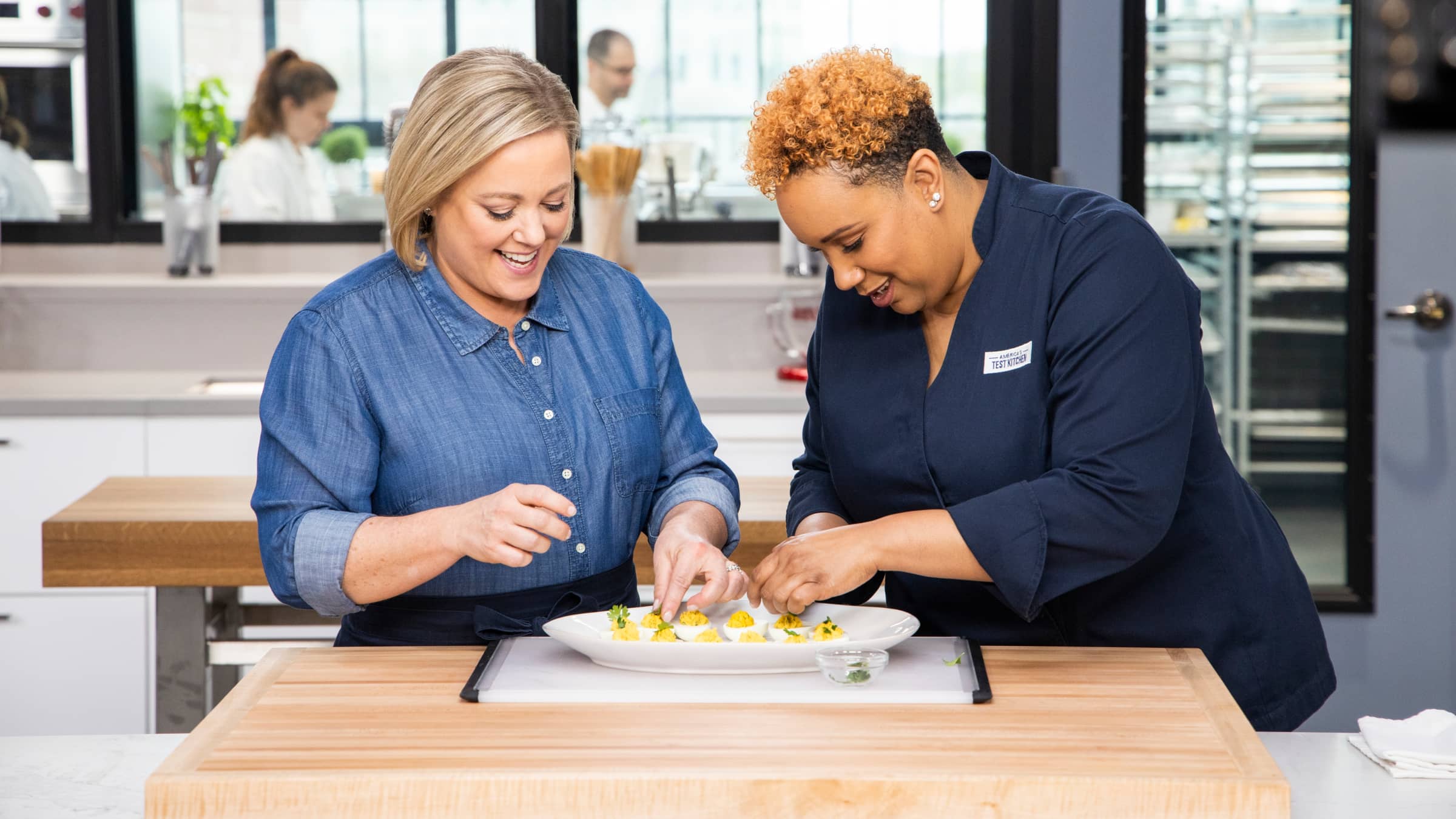 America'S Test Kitchen Deviled Eggs Curry Deviled Eggs With Easy Peel Hard Cooked Eggs America S Test Kitchen